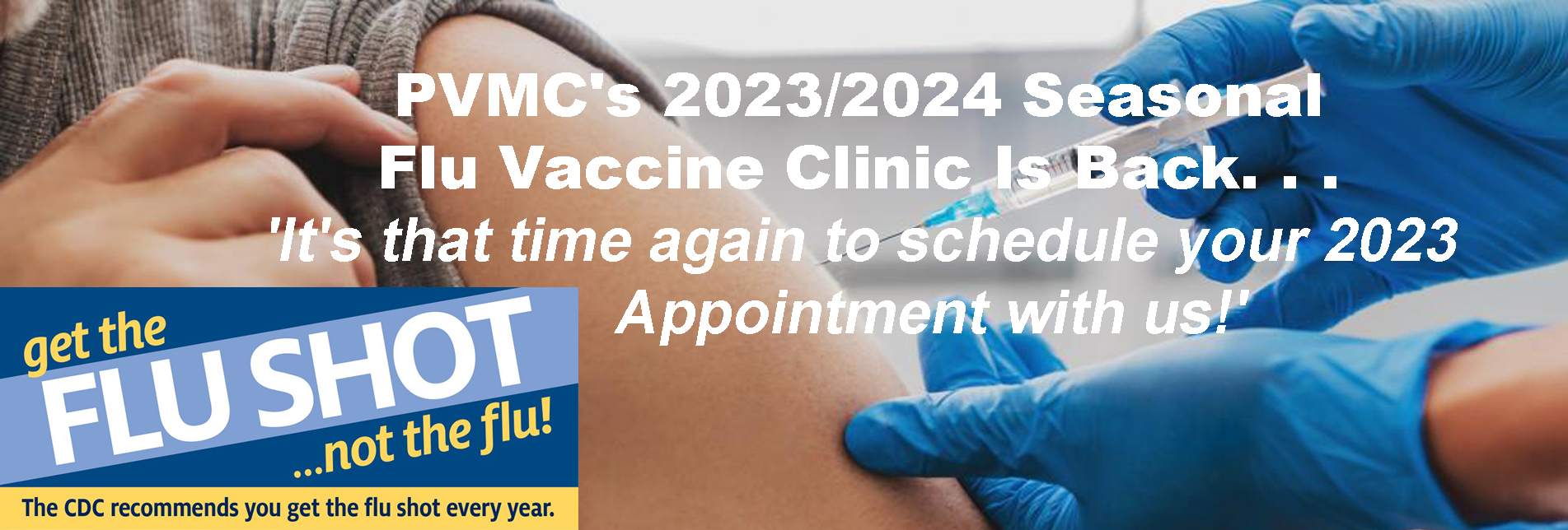 Time To Schedule Your Flu Vaccine With Us Today!