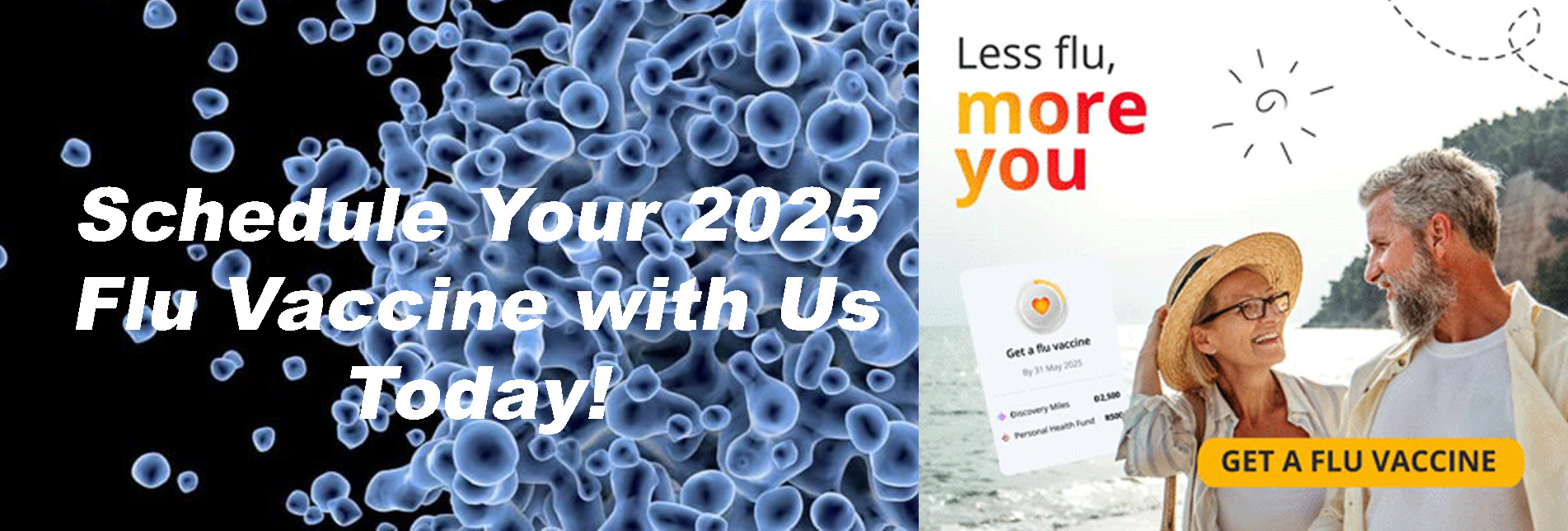 Time To Schedule Your Flu Vaccine With Us Today!